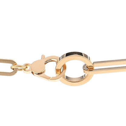 Hermes 18K Yellow Gold Diamond Pave Kelly Chaine Choker Necklace 4 of 6