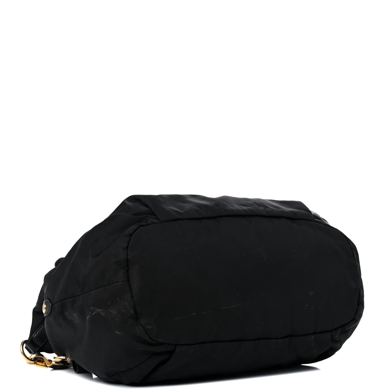Prada Tessuto Nylon Saffiano Tote Black 4 of 25