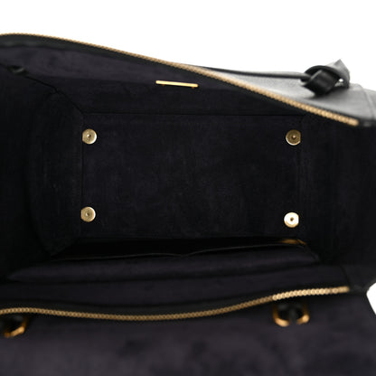 Celine Grained Calfskin Mini Belt Bag Black 5 of 11