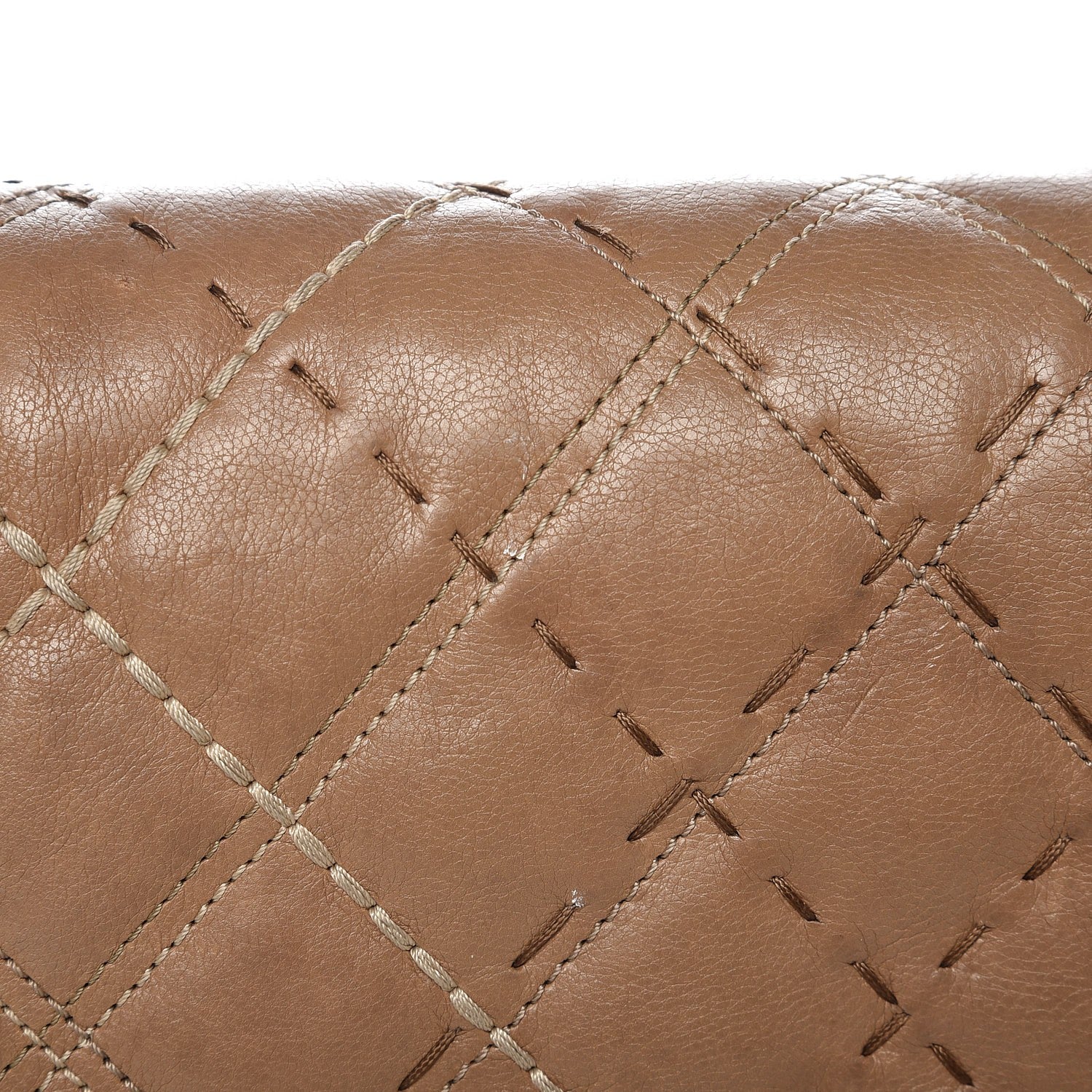 Chanel Calfskin Double Stitch New Medium Boy Flap Camel 13 of 18