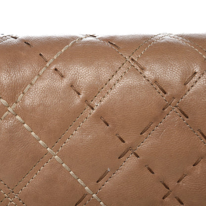 Chanel Calfskin Double Stitch New Medium Boy Flap Camel 13 of 18