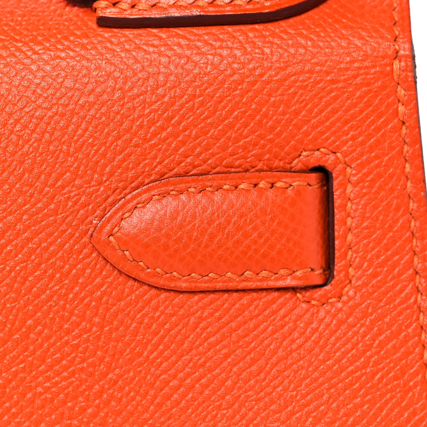 Epsom Kelly Sellier 28 Orange Poppy