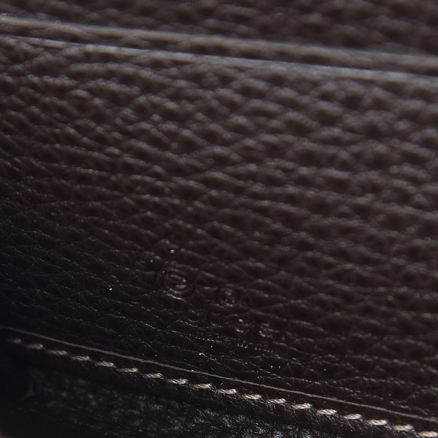 Gucci Crystal Monogram Zip Around Wallet Brown 6 of 7