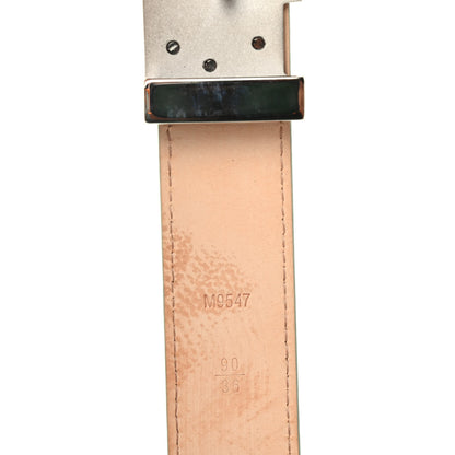 Louis Vuitton Epi Electric 40mm LV Initiales Belt 90 36 Amande 3 of 5