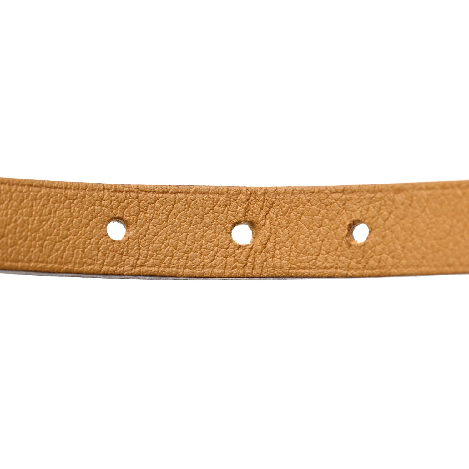 Hermes Swift Behapi Double Tour Reversible Bracelet XS Nata Jaune Ambre 5 of 8