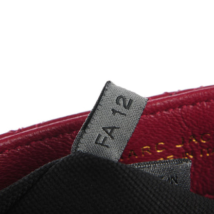 Marc Jacobs Lacquered Lambskin Quilted The Large Single Flap Bordeaux 9 of 10