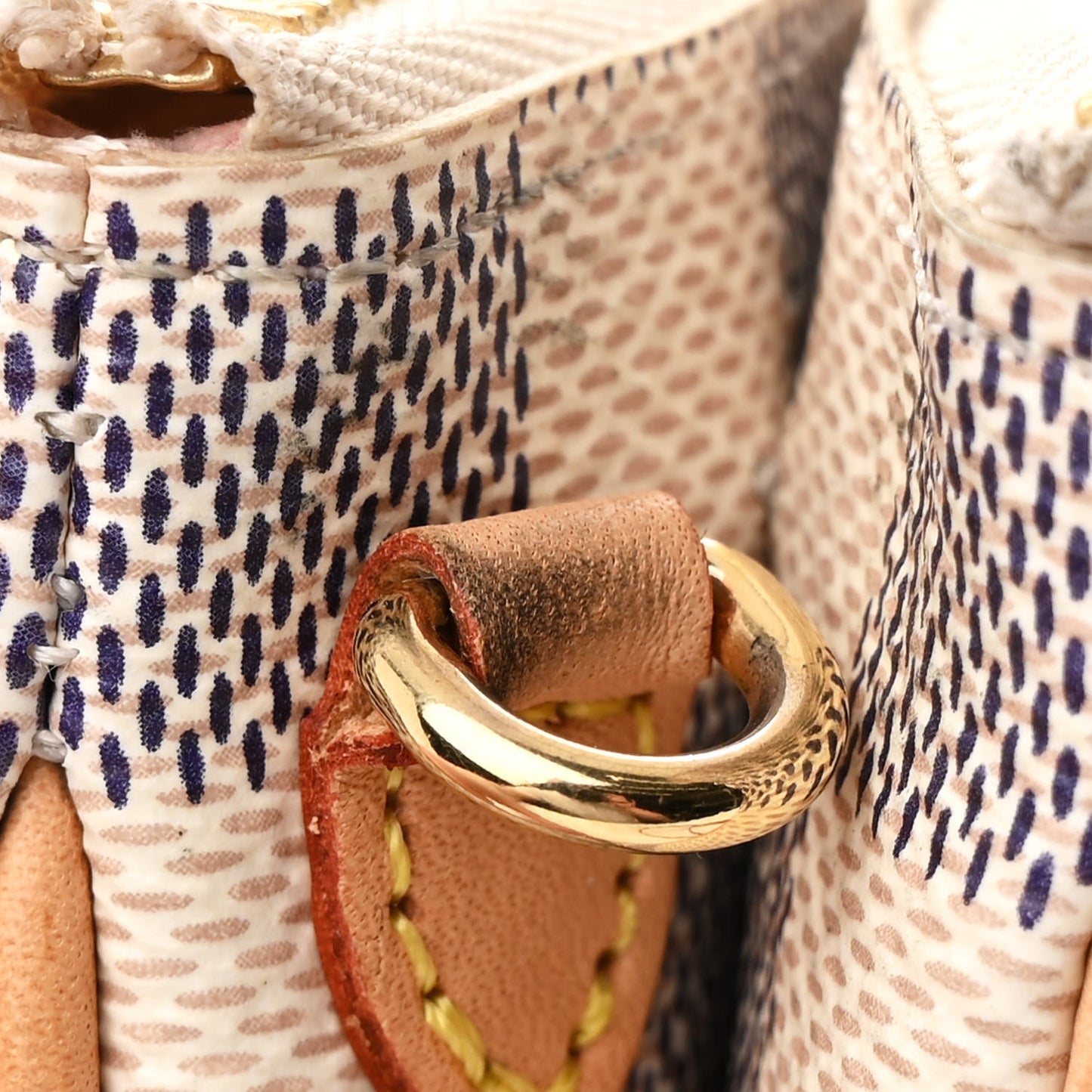 Damier Azur Double Zip Pochette