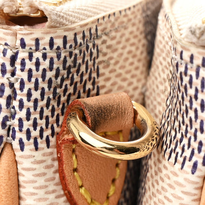 Louis Vuitton Damier Azur Double Zip Pochette 13 of 16