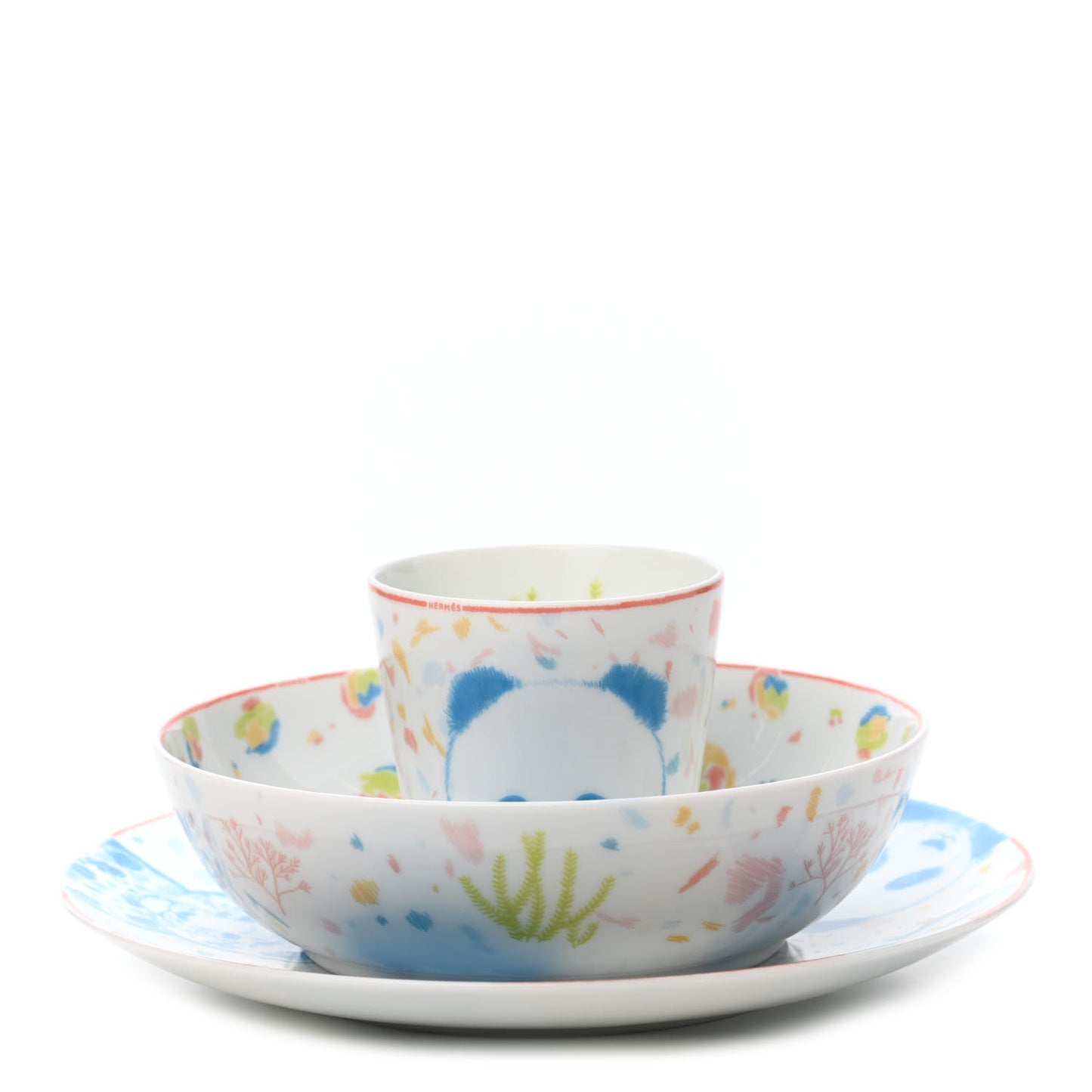 Porcelain Passe-Passe Set of 3