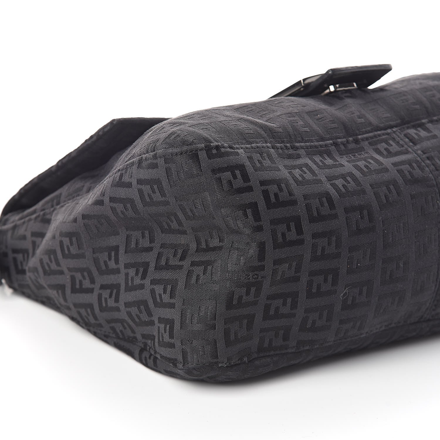Fendi Zucchino Mama Baguette Black 14 of 15