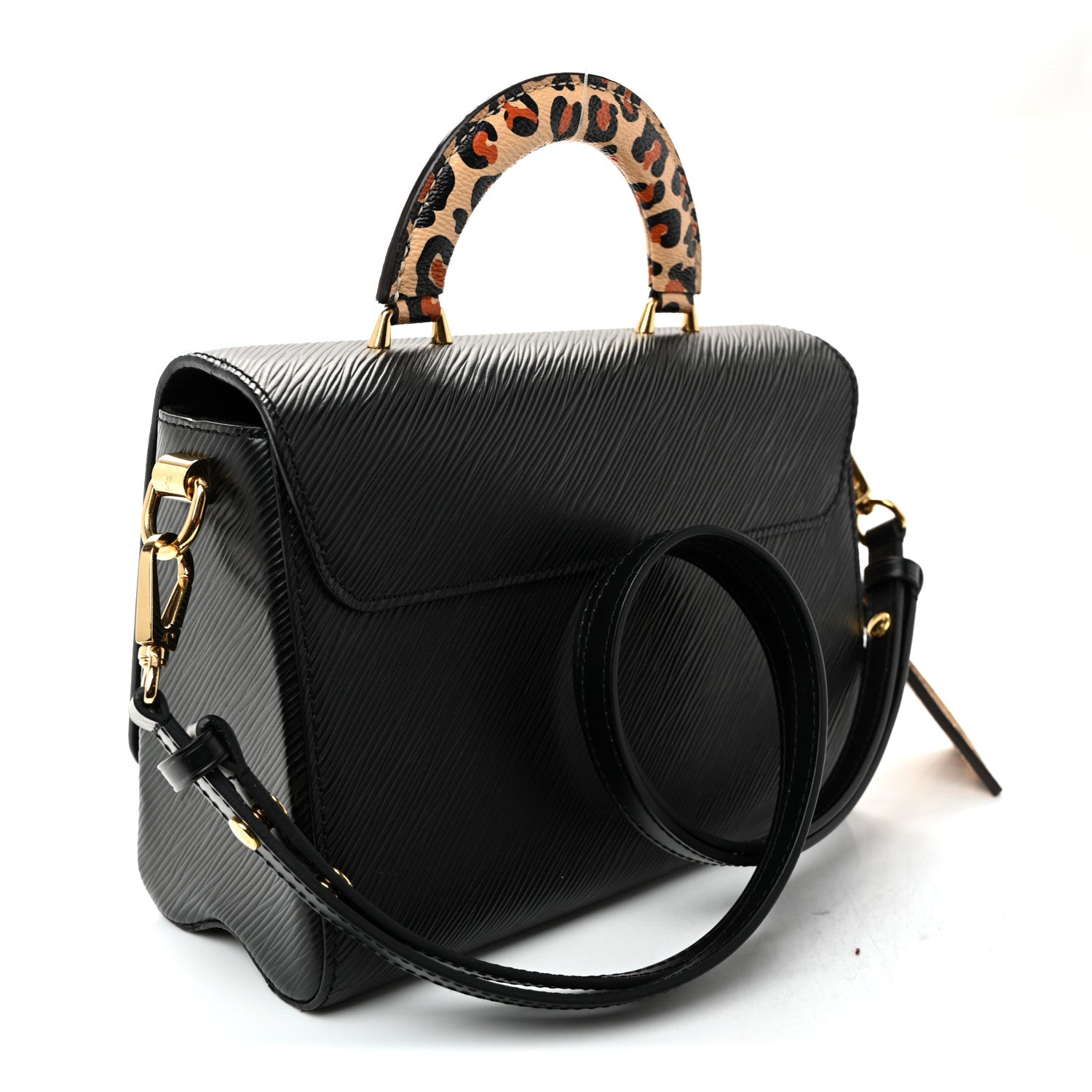 Louis Vuitton Epi Wild At Heart Twist One Handle MM Black 4 of 9