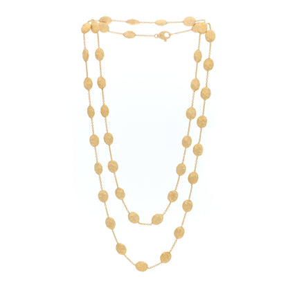 Marco Bicego 18K Yellow Gold Siviglia Long Necklace 3 of 4