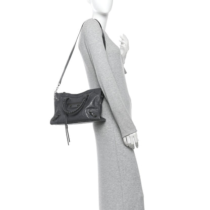 Balenciaga Agneau Arena Classic Hardware Small Le City Volcanic Rock 2 of 10