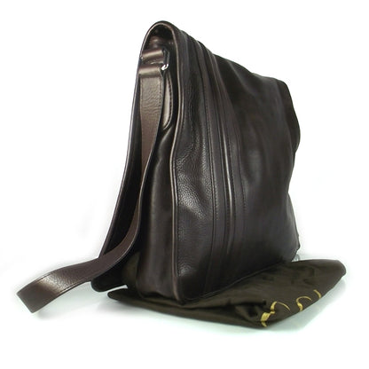 Gucci Leather Messenger Bag Unisex 3 of 9