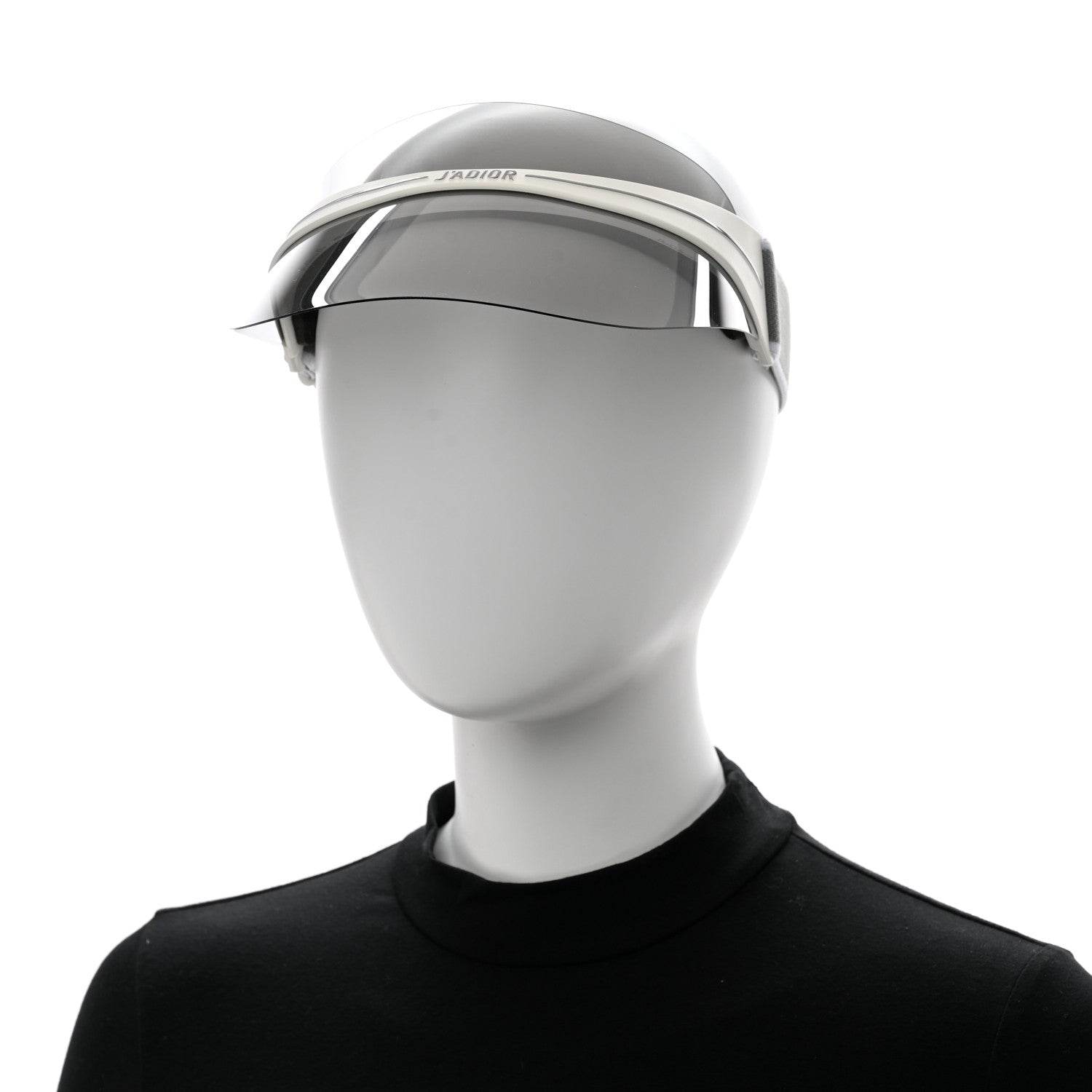 Christian Dior Mirrored DiorClub1 Sun Visor Grey 2 of 9