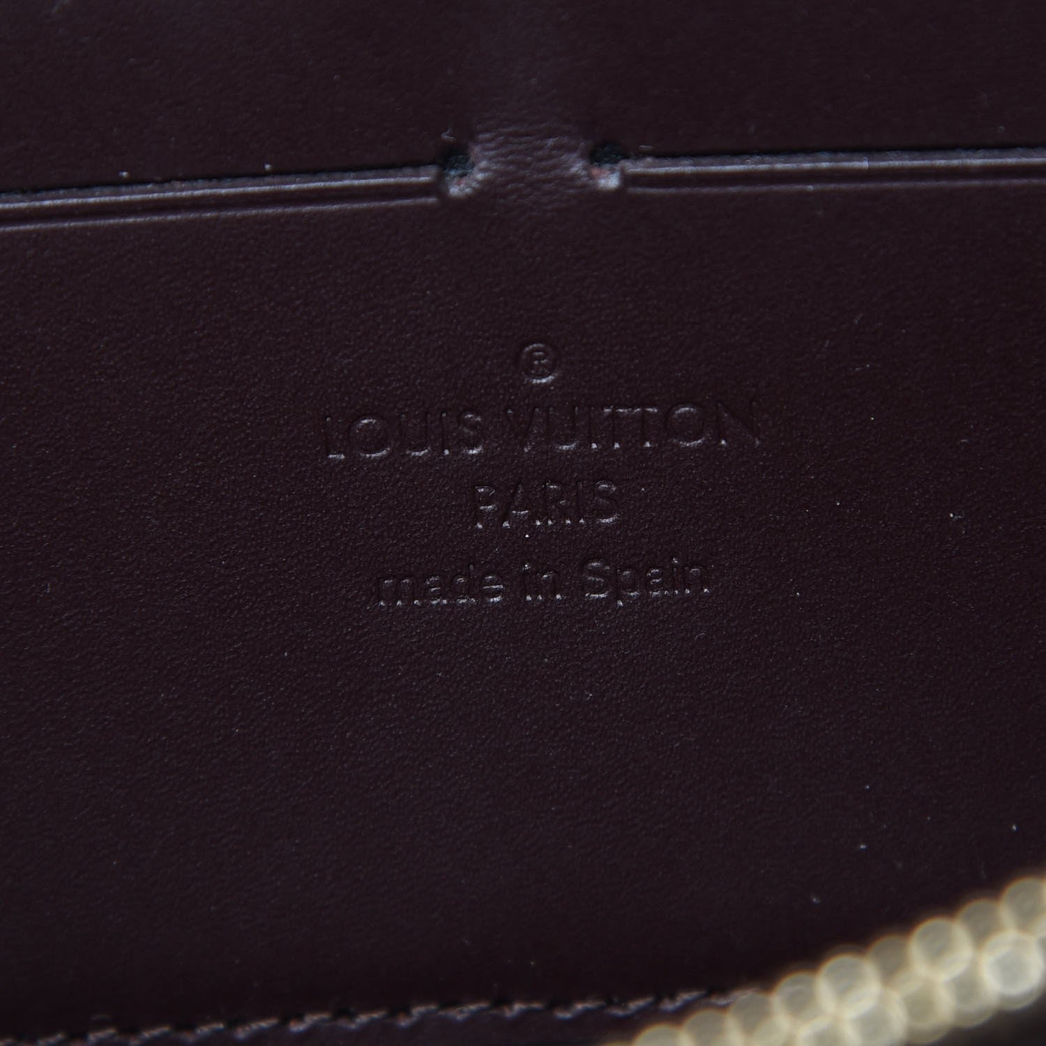 Louis Vuitton Vernis Zippy Wallet Amarante 6 of 7