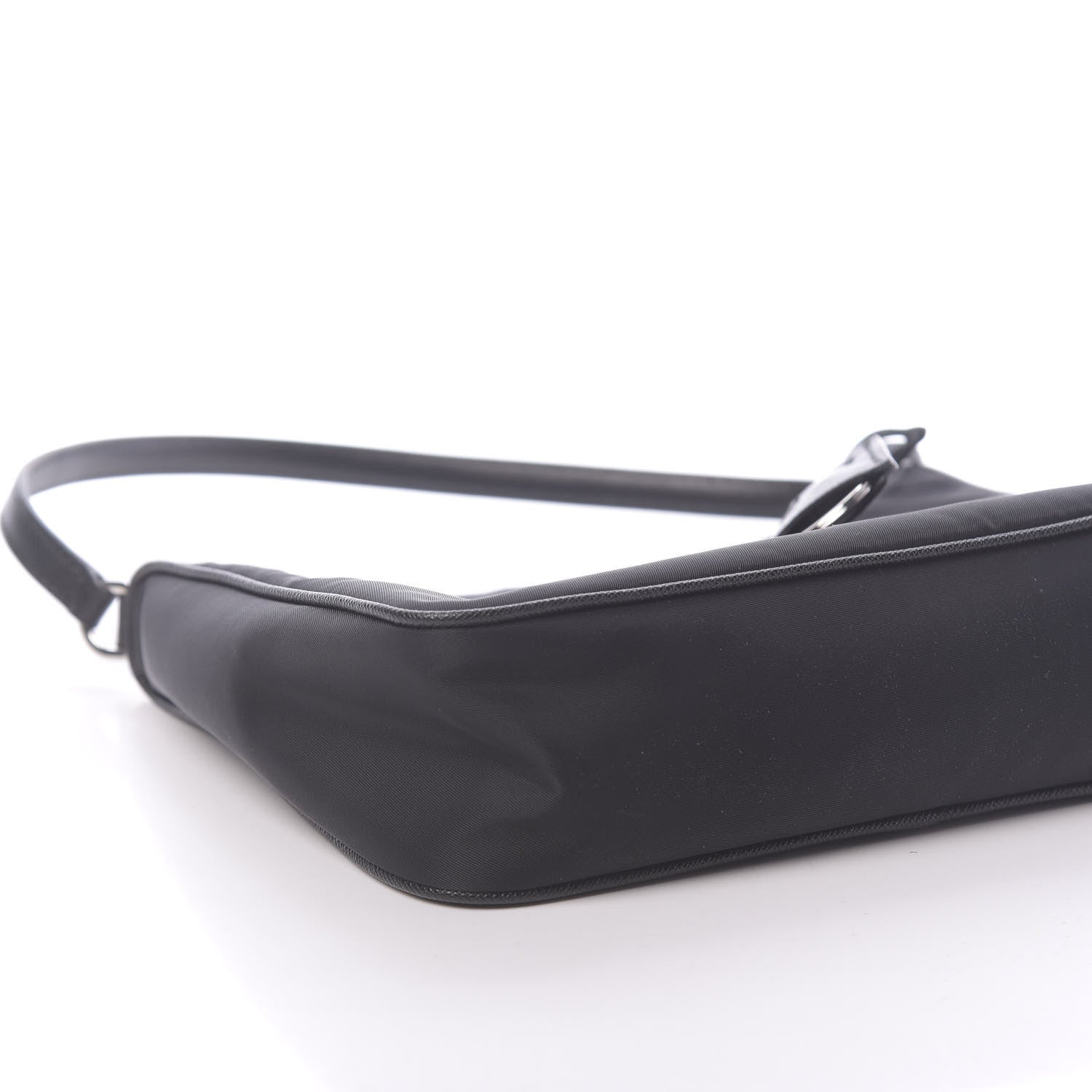 Prada Tessuto Nylon Mini Re-Edition 2000 Bag Black 8 of 10