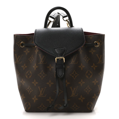 Louis Vuitton Monogram BB Montsouris NM Backpack Black 1 of 8