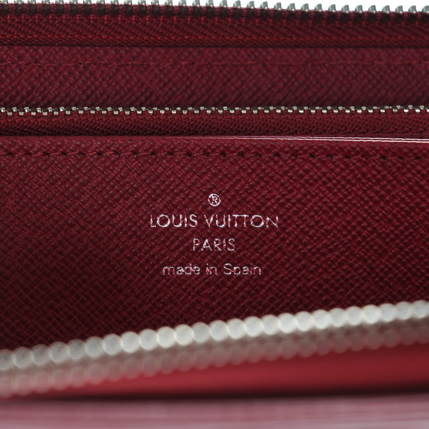 Louis Vuitton Epi Zippy Wallet Fuchsia 6 of 6