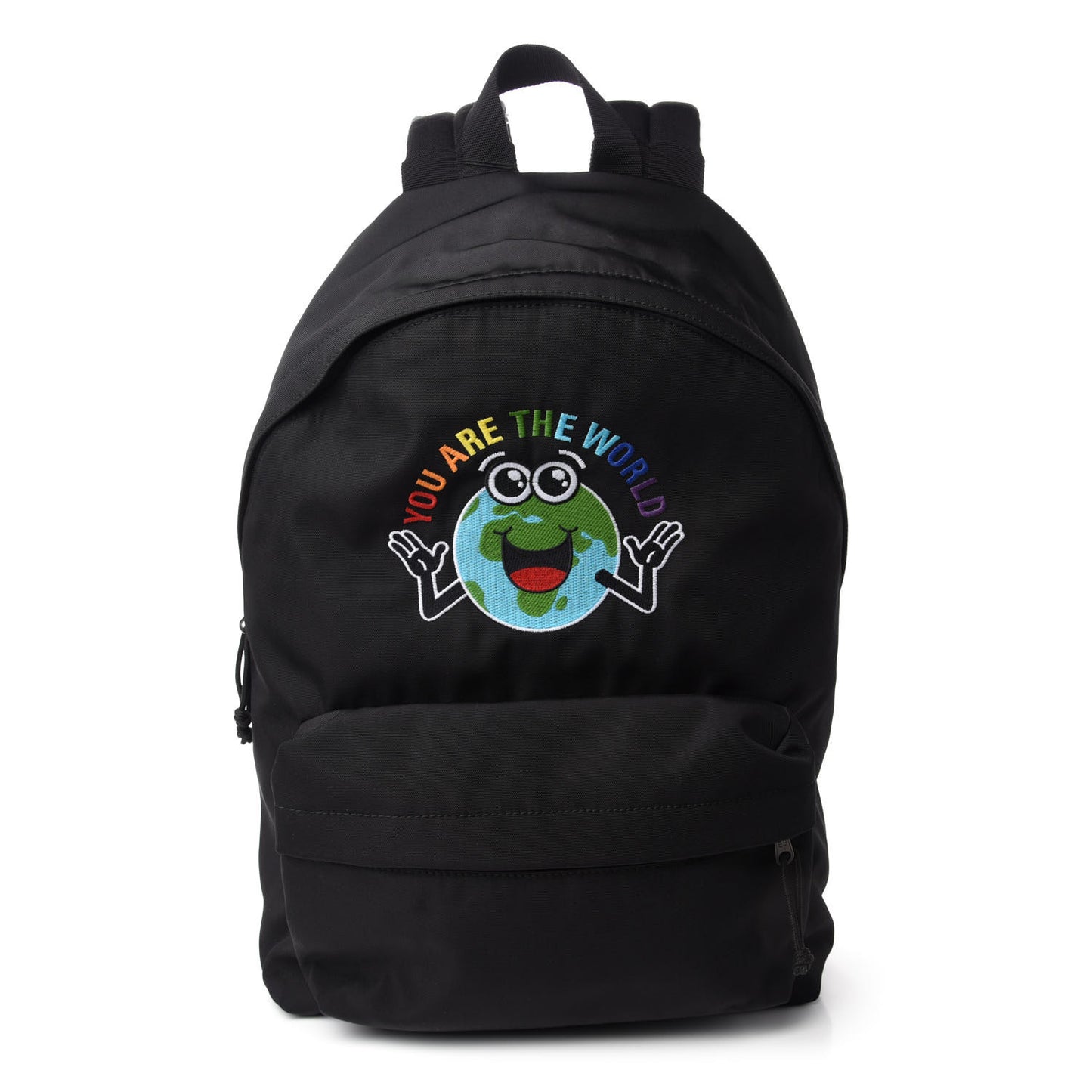Nylon You Are The World Explorer Backpack Black