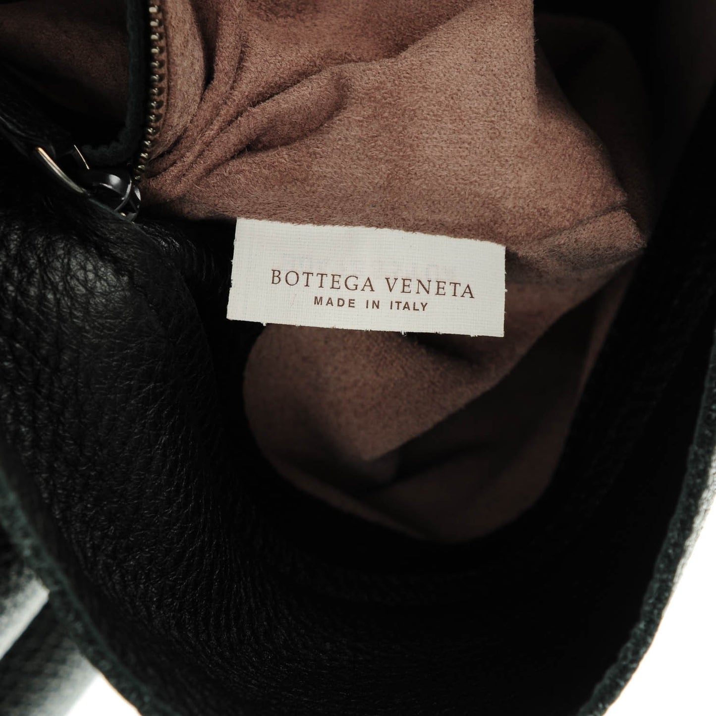 Washed Cervo Shoulder Bag Nero Black