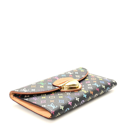 Louis Vuitton Monogram Multicolor Eugenie Wallet Black Grenade 4 of 8