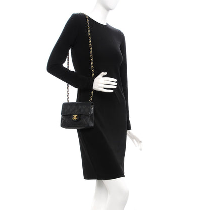 Chanel Lambskin Quilted Mini Square Flap Black 2 of 16