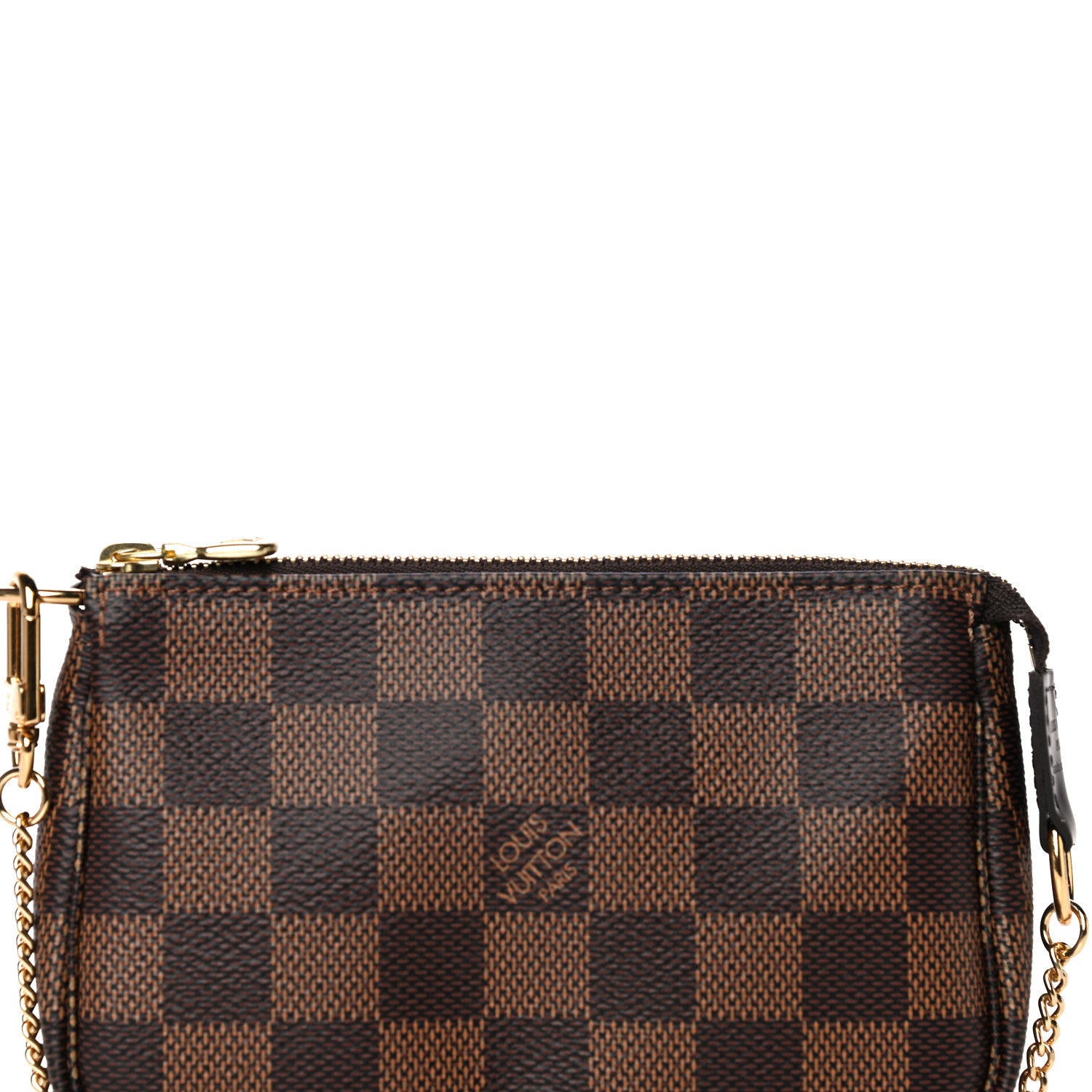 Louis Vuitton Damier Ebene Mini Pochette Accessories 8 of 11