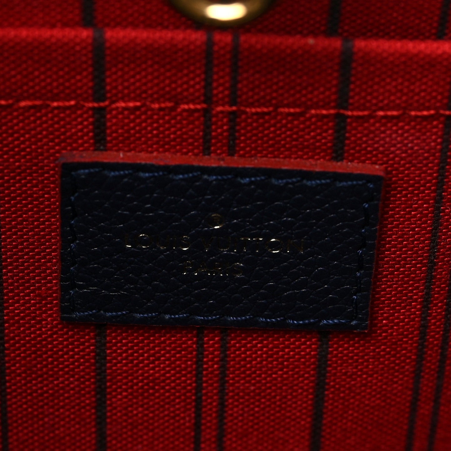 Empreinte Montaigne MM Marine Rouge