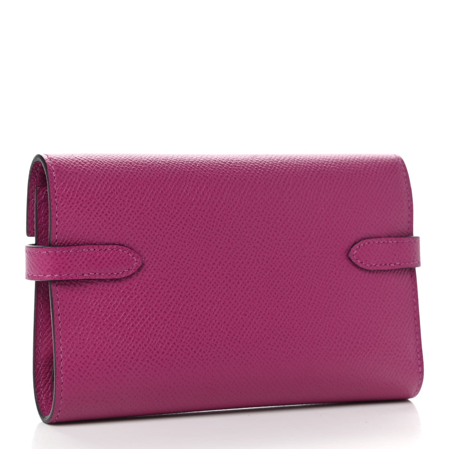 Epsom Medium Kelly Wallet Rose Pourpre