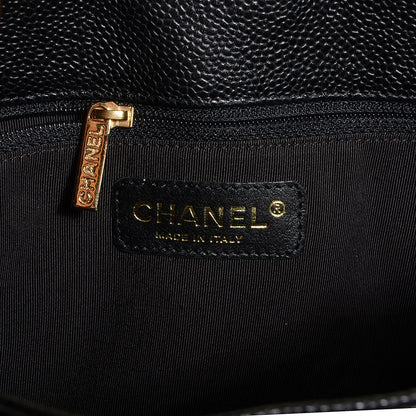 Chanel Caviar Petit Shopping Tote PST Black 6 of 7