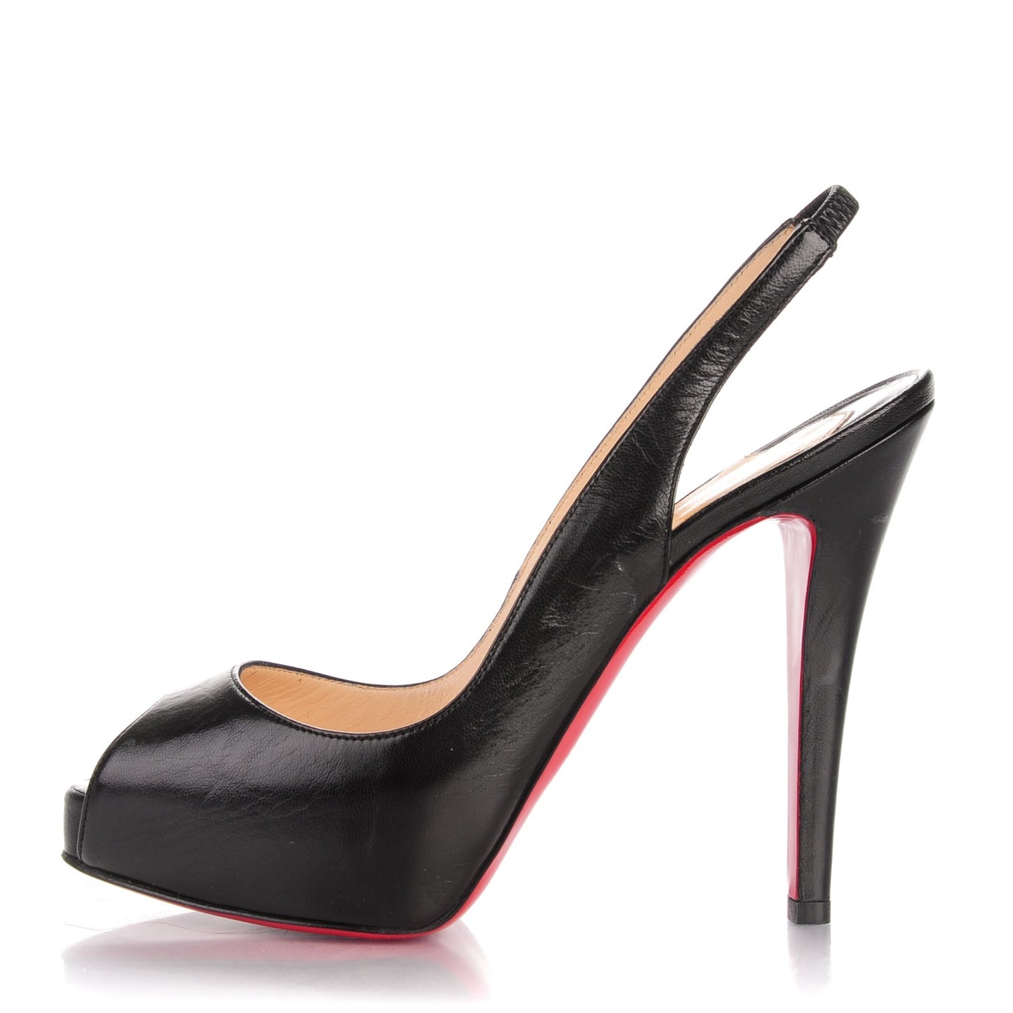Kid No Prive 120 Pumps 35.5 Black Red