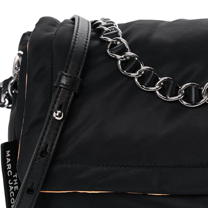 Marc Jacobs Lambskin The Pillow Bag Black Orange 10 of 13