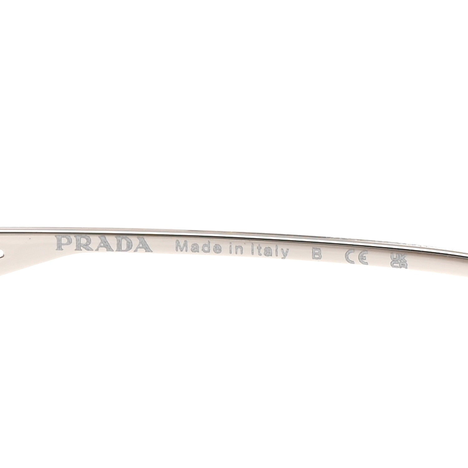 Prada Acetate Sunglasses SPR 14Y White 6 of 9
