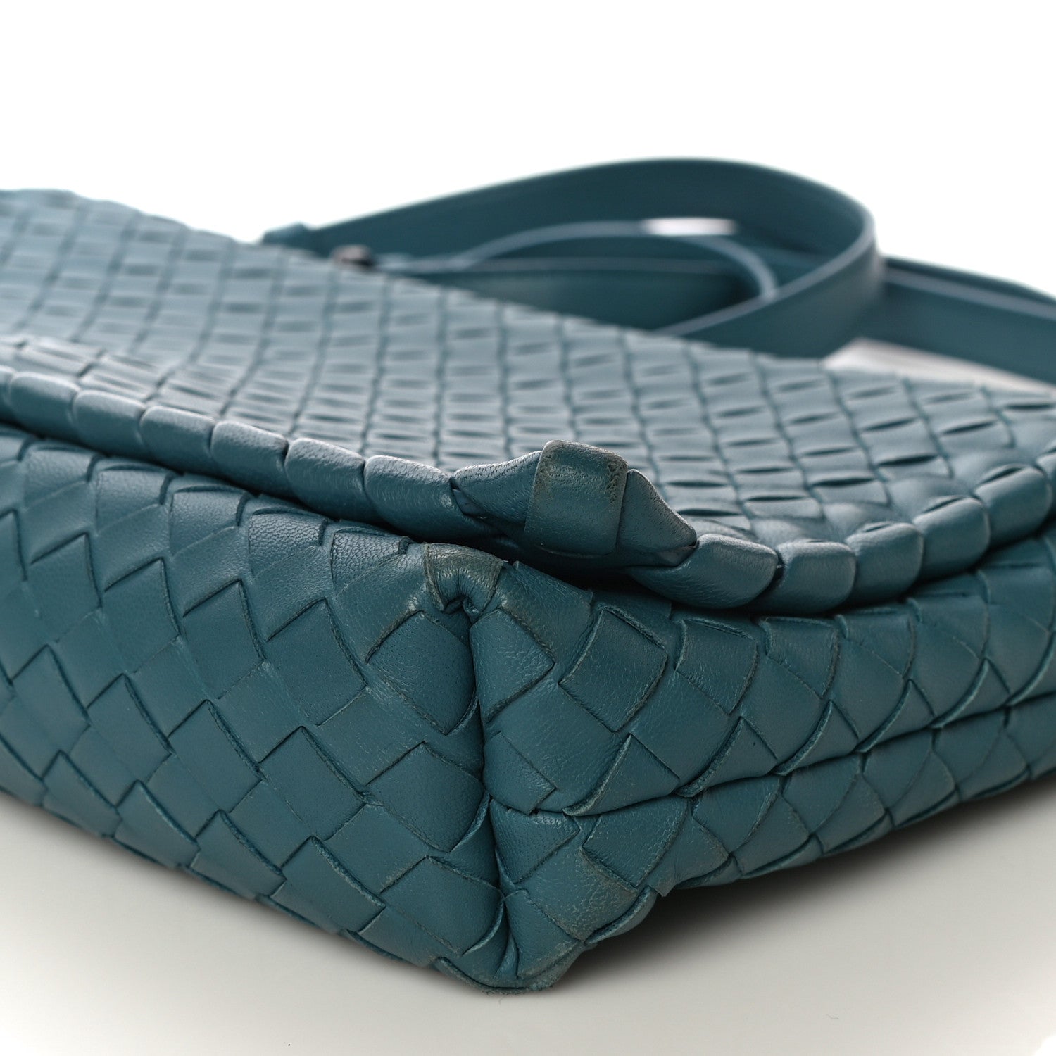Bottega Veneta Nappa Intrecciato Dahlia Clutch Crossbody Canard 9 of 22