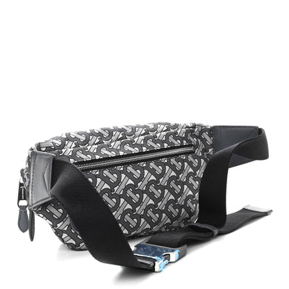Burberry Nylon Monogram Sonny Bum Bag Mid Grey 3 of 10