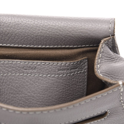 Chloe Calfskin Mini Marcie Round Crossbody Bag Cashmere Grey 6 of 11