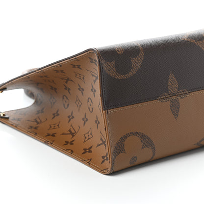 Louis Vuitton Reverse Monogram Giant Onthego MM 9 of 10