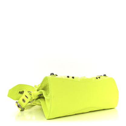 Balenciaga Agneau Arena Neo Cagole Handbag XS Fluo Yellow 4 of 10