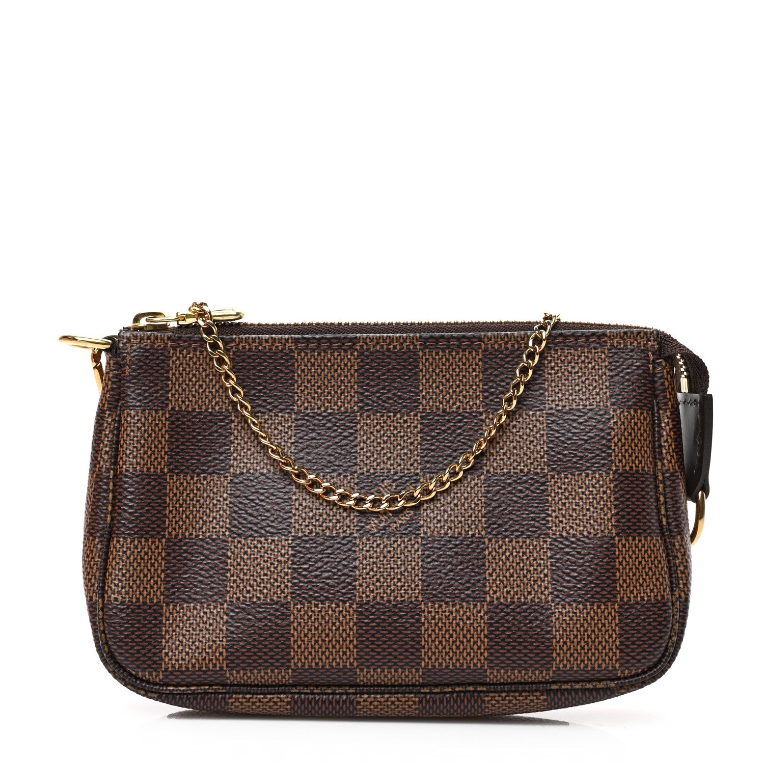 Louis Vuitton Damier Ebene Mini Pochette Accessories 1 of 8