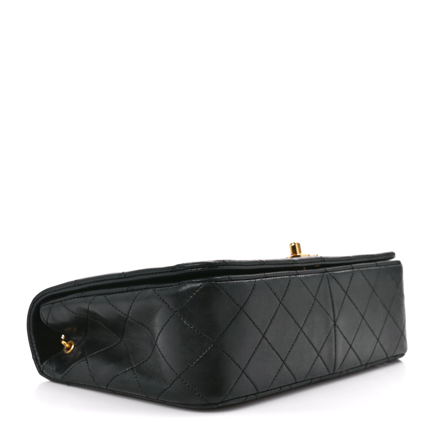 Chanel Lambskin Quilted Small Single Flap Black 4 of 12