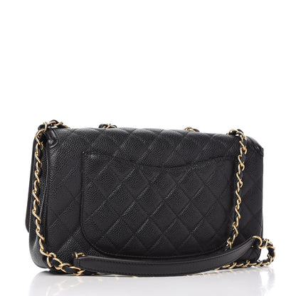 Chanel Caviar Quilted Medium CC Filigree Flap Black 3 of 11