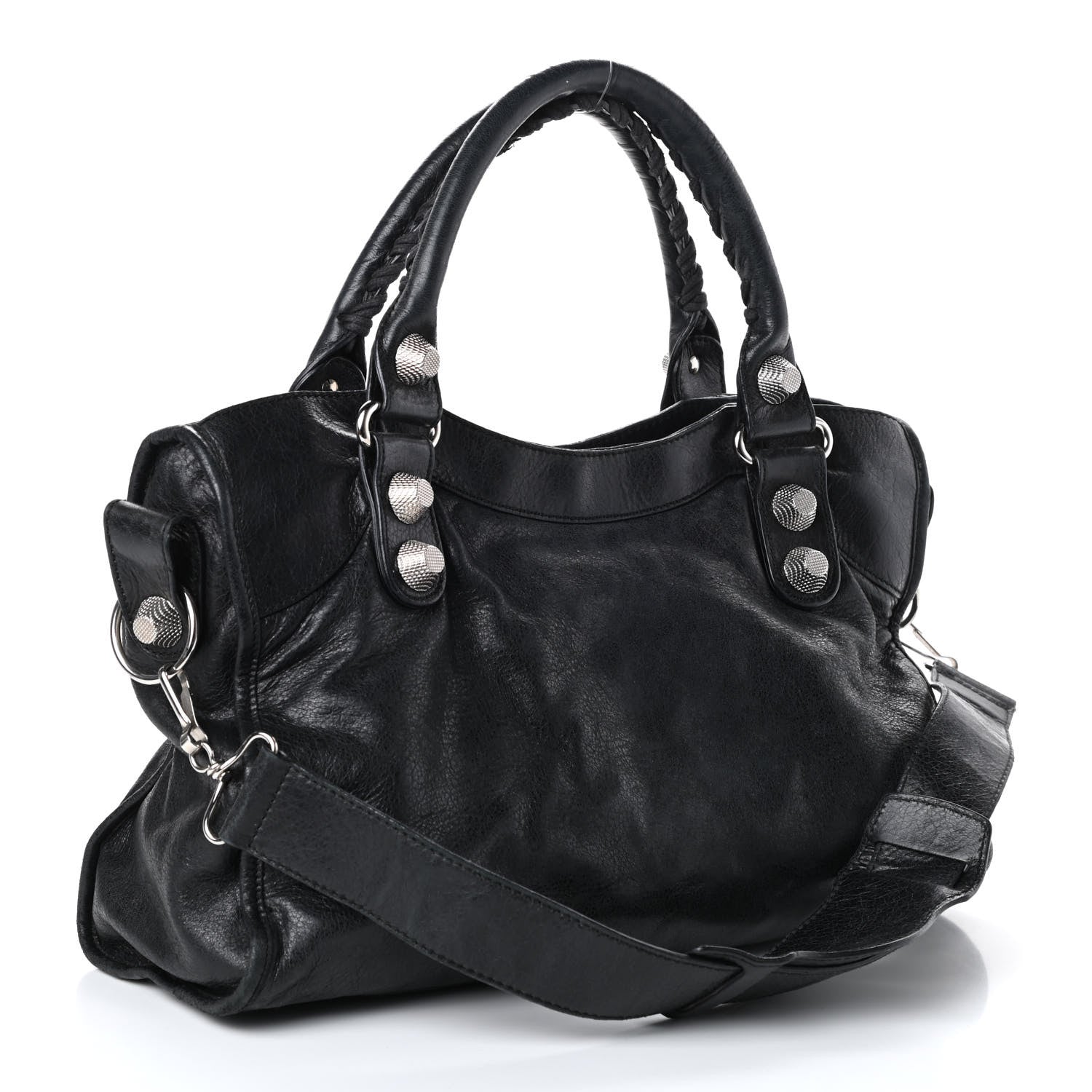 Balenciaga Agneau Giant 21 Silver Hardware City Black 3 of 9
