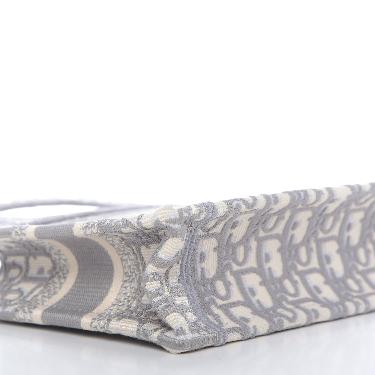 Christian Dior Oblique Mini Book Tote Grey Multicolor 6 of 9