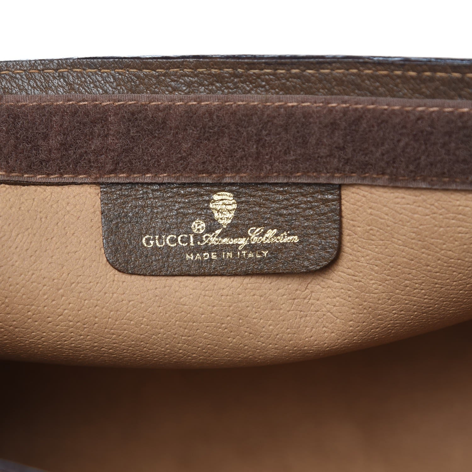 Gucci GG Plus Monogram Web Pouch Brown 6 of 9