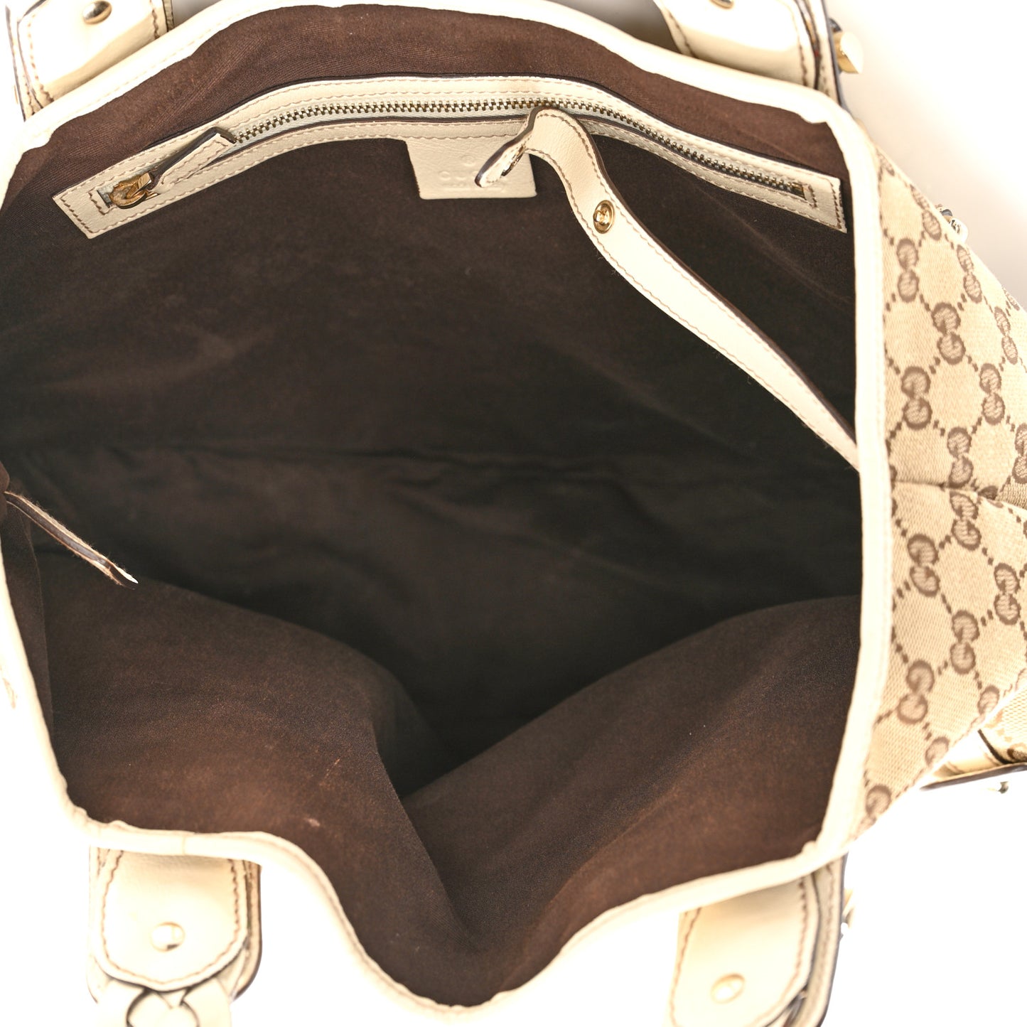 Monogram Small Pelham Shoulder Bag Off White