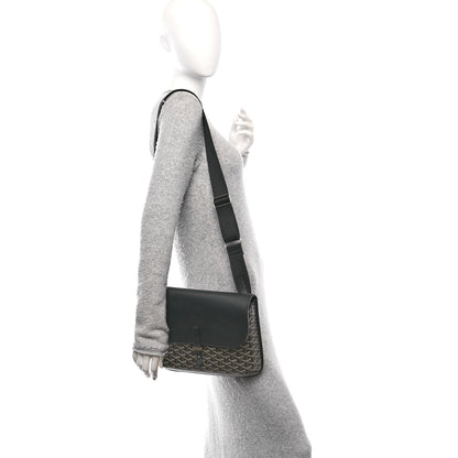 Goyard Goyardine Coursier Messenger Bag Black 2 of 11
