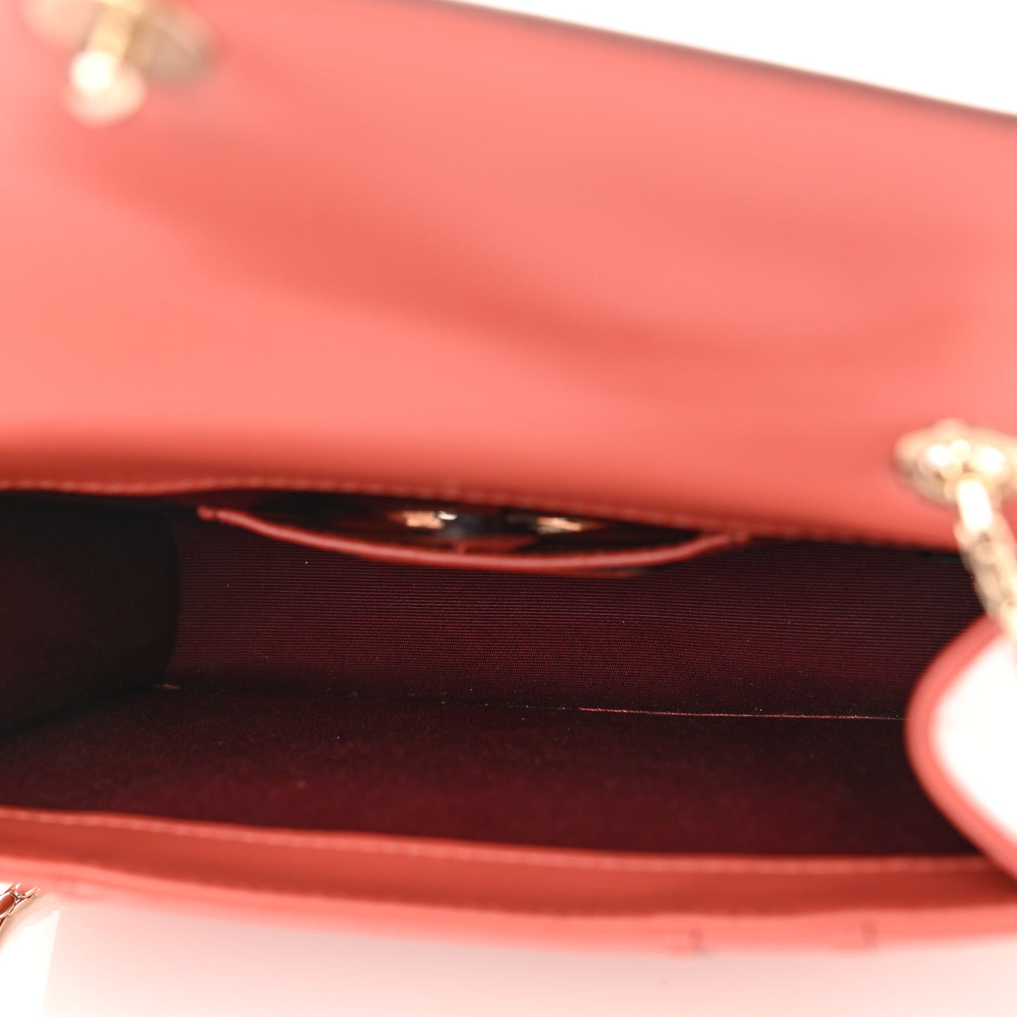 Calfskin Serpenti Forever Crossbody Bag Coral