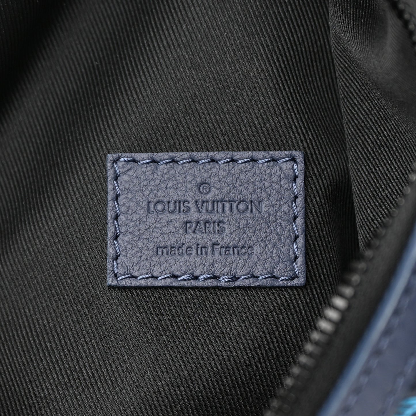 Monogram Shadow Duo Slingbag Navy River Blue