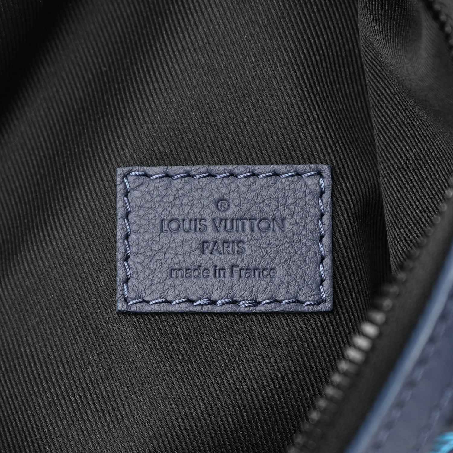 Louis Vuitton Monogram Shadow Duo Slingbag Navy River Blue 7 of 12